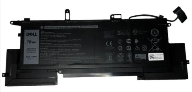 Dell Batéria 6-cell 78W/HR LI-ON pre Latitude 7400 2v1 (P/N: 451-BCID) Dell Batéria 6-cell 78W/HR LI-ON pre Latitude 7400 2v1 (451-BCID) — originálny produkt Dell