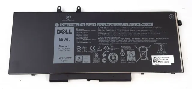 Dell Batéria 4-cell 68W/HR LI-ON pre Latitude 5400,5500 a Procision M3540 (P/N: 451-BCNX) Dell Batéria 4-cell 68W/HR LI-ON pre Latitude 5400,5500 a Procision M3540 (451-BCNX) — originálny produkt Dell